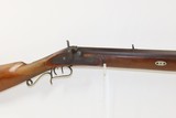 EVANSVILLE, INDIANA LONG RIFLE by THEODORE Theo. WILLERDING .40 Cal Antique Made Rifle w “G. GOULCHER” Lock - 4 of 20