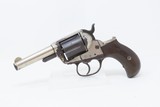 1881 COLT SHERIFF’S MODEL 1877 THUNDERER .41 Revolver Billy the Kid ANTIQUE Nickel Finish - 2 of 17