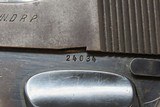 c1920s mfr. WEIMAR Era FRANZ STOCK 7.65x17mm .32 ACP Pistol Germany WW2 C&R Finely Crafted German .32 ACP Sidearm - 6 of 18