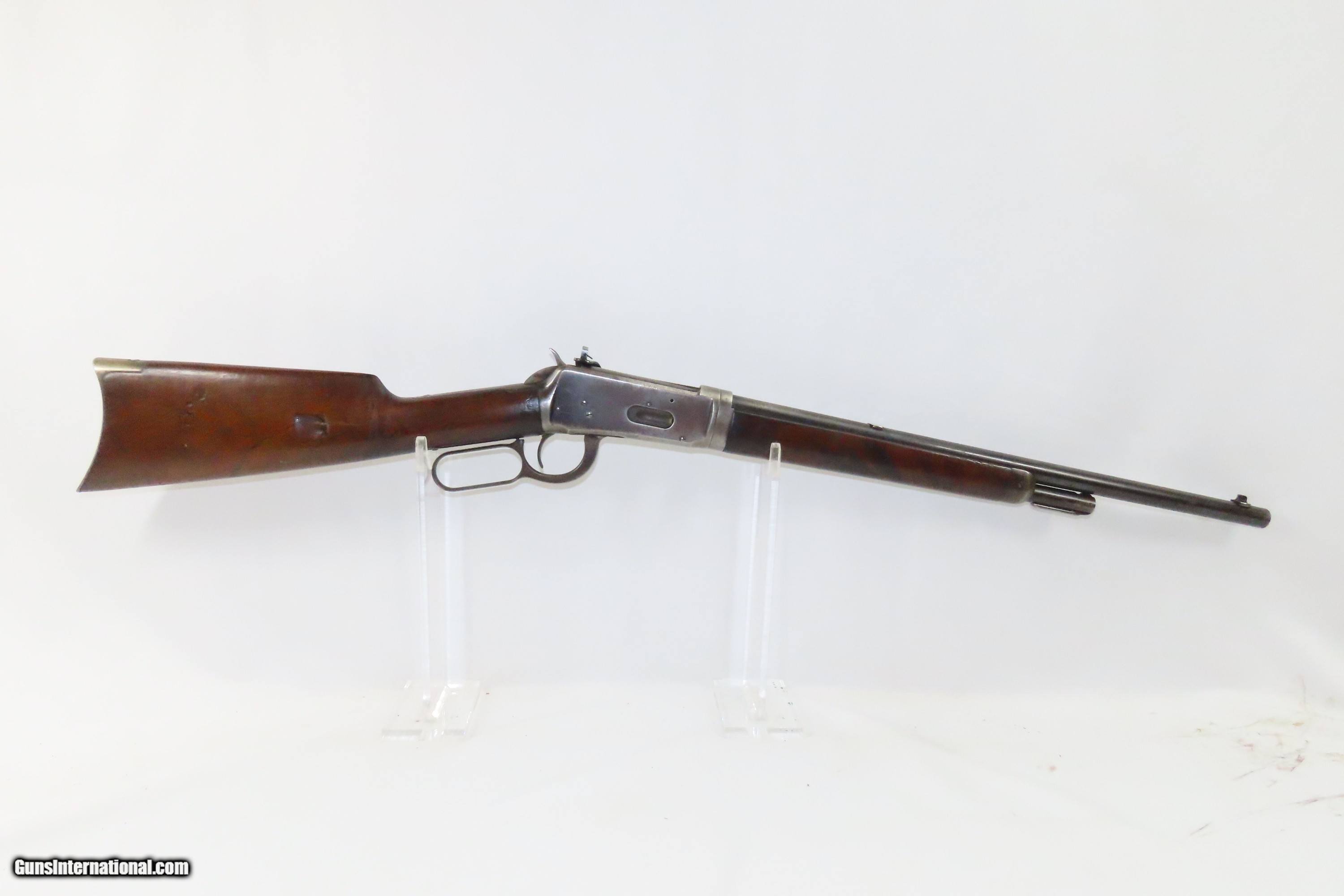 c1896 TAKEDOWN WINCHESTER Model 1894 .32-40 Rifle Notched