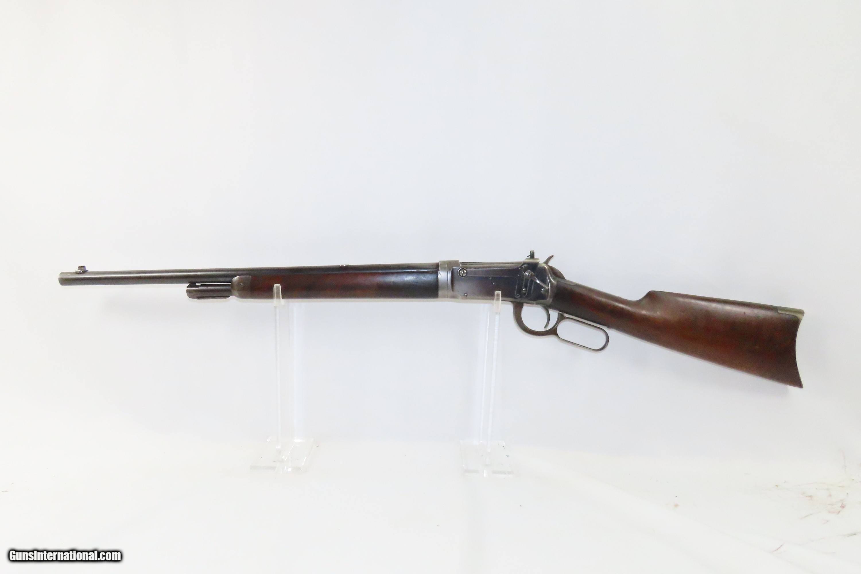 c1896 TAKEDOWN WINCHESTER Model 1894 .32-40 Rifle Notched