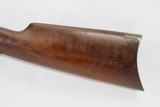 c1896 TAKEDOWN WINCHESTER Model 1894 .32-40 Rifle Notched Stock JMB Antique With Climbin’ Lyman Receiver Peep Sight - 3 of 21