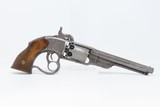 c1862 mfr SAVAGE NAVY Revolver .36 2-Trigger Dual Action CIVIL WARAntique Unique Early 1860s Two-Trigger Revolver - 2 of 17