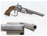 c1862 mfr SAVAGE NAVY Revolver .36 2-Trigger Dual Action CIVIL WARAntique Unique Early 1860s Two-Trigger Revolver - 1 of 17