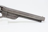 c1862 mfr SAVAGE NAVY Revolver .36 2-Trigger Dual Action CIVIL WARAntique Unique Early 1860s Two-Trigger Revolver - 5 of 17