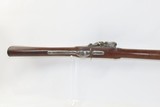 1837 NEW JERSEY STATE MILITIA Antique NIPPES M1816 FLINTLOCK Musket BAYONET 1 of 1,600 Model 1816s; NEW JERSEY Marked MUSKET - 9 of 23