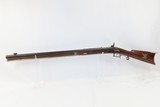 SANTA FE TRAIL LONG RIFLE ARROW ROCK, MISSOURI J. SITES .38
c1840s Antique WESTWARD EXPANSION Mid-1800s HALF STOCK Long Rifle - 13 of 18