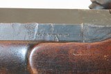 SANTA FE TRAIL LONG RIFLE ARROW ROCK, MISSOURI J. SITES .38
c1840s Antique WESTWARD EXPANSION Mid-1800s HALF STOCK Long Rifle - 12 of 18