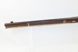 SANTA FE TRAIL LONG RIFLE ARROW ROCK, MISSOURI J. SITES .38
c1840s Antique WESTWARD EXPANSION Mid-1800s HALF STOCK Long Rifle - 16 of 18