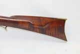 Antique FLINTLOCK LONG RIFLE PIONEER HOMESTEAD .36 Striped Maple Stock KY
Kentucky Long Rifle with J. COOPER LOCKPLATE - 15 of 19