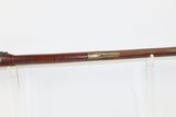 Antique FLINTLOCK LONG RIFLE PIONEER HOMESTEAD .36 Striped Maple Stock KY
Kentucky Long Rifle with J. COOPER LOCKPLATE - 9 of 19