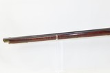 Antique FLINTLOCK LONG RIFLE PIONEER HOMESTEAD .36 Striped Maple Stock KY
Kentucky Long Rifle with J. COOPER LOCKPLATE - 17 of 19