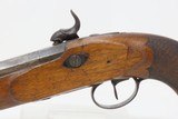 AUGSBURG, BAVARIA JOHANN MOND Mid-1800s Pistol .42 Antique BAVARIAN Self-defense BELT Pistol - 16 of 17