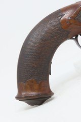AUGSBURG, BAVARIA JOHANN MOND Mid-1800s Pistol .42 Antique BAVARIAN Self-defense BELT Pistol - 3 of 17