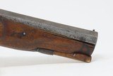 AUGSBURG, BAVARIA JOHANN MOND Mid-1800s Pistol .42 Antique BAVARIAN Self-defense BELT Pistol - 5 of 17