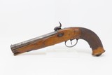 AUGSBURG, BAVARIA JOHANN MOND Mid-1800s Pistol .42 Antique BAVARIAN Self-defense BELT Pistol - 14 of 17