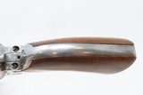 c1882 mfr Antique COLT SINGLE ACTION ARMY .45 Black Powder Frame Peacemaker 5 1/2” Barrel Nickel Walnut Grip - 8 of 19