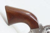 c1882 mfr Antique COLT SINGLE ACTION ARMY .45 Black Powder Frame Peacemaker 5 1/2” Barrel Nickel Walnut Grip - 17 of 19