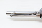 c1882 mfr Antique COLT SINGLE ACTION ARMY .45 Black Powder Frame Peacemaker 5 1/2” Barrel Nickel Walnut Grip - 14 of 19