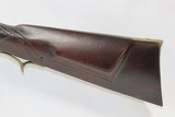 YOUMANS LANCASTER FLINTLOCK LONG RIFLE
ANDREW JACKSON War of 1812
Antique Full-Stock .42 Caliber Pennsylvania Rifle - 14 of 18