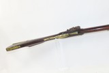 YOUMANS LANCASTER FLINTLOCK LONG RIFLE
ANDREW JACKSON War of 1812
Antique Full-Stock .42 Caliber Pennsylvania Rifle - 6 of 18