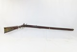 YOUMANS LANCASTER FLINTLOCK LONG RIFLE
ANDREW JACKSON War of 1812
Antique Full-Stock .42 Caliber Pennsylvania Rifle - 2 of 18