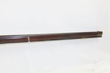 YOUMANS LANCASTER FLINTLOCK LONG RIFLE
ANDREW JACKSON War of 1812
Antique Full-Stock .42 Caliber Pennsylvania Rifle - 5 of 18