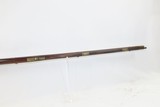 YOUMANS LANCASTER FLINTLOCK LONG RIFLE
ANDREW JACKSON War of 1812
Antique Full-Stock .42 Caliber Pennsylvania Rifle - 7 of 18