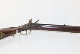 YOUMANS LANCASTER FLINTLOCK LONG RIFLE
ANDREW JACKSON War of 1812
Antique Full-Stock .42 Caliber Pennsylvania Rifle - 4 of 18