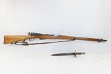 VERY Nice SWISS M1911 Straight Pull BOLT ACTION 7.5mm C&R MILITARY Rifle
SWISS ARMY Rifle with BAYONET, SHEATH, & SLING - 2 of 16