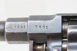 UNIT MARKED Antique German F. von DREYSE M1883 “REICHS” Revolver WWI & WWII Officer’s Sidearm Used in Both World Wars - 7 of 21