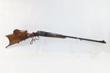 c1930s Gorgeous Carved GERMAN SCHUETZEN 8.15x46R Single Shot TARGET Rifle C&R 20th Century Long Range Competition Rifle - 12 of 17