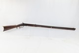 FULTON, MISSOURI LONG RIFLE by SWISS IMMIGRANT RUDOLPH ITH c1840sAntique Half-Stock with Double Set Triggers .40 Caliber - 2 of 18