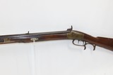 FULTON, MISSOURI LONG RIFLE by SWISS IMMIGRANT RUDOLPH ITH c1840sAntique Half-Stock with Double Set Triggers .40 Caliber - 15 of 18