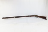 FULTON, MISSOURI LONG RIFLE by SWISS IMMIGRANT RUDOLPH ITH c1840sAntique Half-Stock with Double Set Triggers .40 Caliber - 13 of 18
