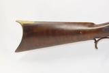 FULTON, MISSOURI LONG RIFLE by SWISS IMMIGRANT RUDOLPH ITH c1840sAntique Half-Stock with Double Set Triggers .40 Caliber - 3 of 18