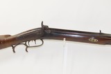 FULTON, MISSOURI LONG RIFLE by SWISS IMMIGRANT RUDOLPH ITH c1840sAntique Half-Stock with Double Set Triggers .40 Caliber - 4 of 18