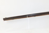 FULTON, MISSOURI LONG RIFLE by SWISS IMMIGRANT RUDOLPH ITH c1840sAntique Half-Stock with Double Set Triggers .40 Caliber - 16 of 18