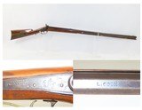 ITHACA, NEW YORK LONG RIFLE L. COON .38 FRONTIER PIONEER HOMESTEAD
Antique .38 Caliber Octagonal Barrel Patchbox - 1 of 18