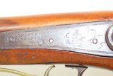 ITHACA, NEW YORK LONG RIFLE L. COON .38 FRONTIER PIONEER HOMESTEAD
Antique .38 Caliber Octagonal Barrel Patchbox - 6 of 18