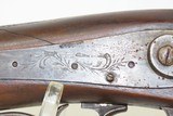 ENGRAVED Antique E. AYERS Back Action .40 Percussion Long Rifle HOMESTEAD
Mid-19th Century Kentucky Style Long Rifle - 6 of 19