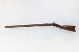 ENGRAVED Antique E. AYERS Back Action .40 Percussion Long Rifle HOMESTEAD
Mid-19th Century Kentucky Style Long Rifle - 14 of 19