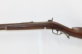 ENGRAVED Antique E. AYERS Back Action .40 Percussion Long Rifle HOMESTEAD
Mid-19th Century Kentucky Style Long Rifle - 16 of 19