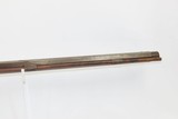 ENGRAVED Antique E. AYERS Back Action .40 Percussion Long Rifle HOMESTEAD
Mid-19th Century Kentucky Style Long Rifle - 9 of 19