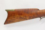 Antique LONG RIFLE Full Striped Maple Stock KENTUCKY PENNSYLVANIA .38 cal.Kentucky Style HUNTING/HOMESTEAD Long Rifle! - 3 of 19