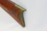 Antique LONG RIFLE Full Striped Maple Stock KENTUCKY PENNSYLVANIA .38 cal.Kentucky Style HUNTING/HOMESTEAD Long Rifle! - 19 of 19