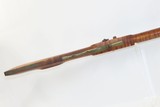 Antique LONG RIFLE Full Striped Maple Stock KENTUCKY PENNSYLVANIA .38 cal.Kentucky Style HUNTING/HOMESTEAD Long Rifle! - 7 of 19