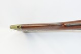 1850s PENNSYLVANIA LONG RIFLE WE ROBBINS .45 Engraved German Silver Antique HALF STOCK Rifle with P.S. NEWTON Lock - 11 of 19