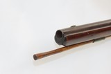 HENRY ALBRIGHT PENNSYLVANIA Smoothbore .54 Fowler HOMESTEAD PIONEER Antique American Musket with SILVER ACCENTS - 19 of 20