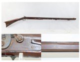 “N. Hawk” PENNSYLVANIA LONG RIFLE .45 PIONEER FRONTIER HOMESTEAD PA Antique w/ “FORD BROTHERS” Lock - 1 of 19